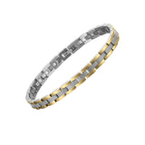 Magnetic Chain & Link Bracelet Gold and Silver Color for Arthritis