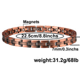 Arthritis Copper Ankle Bracelet 8.5inches -10inches Adjustable Anklet CB029