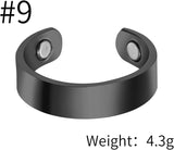 MagEnergy Copper Cross Bracelet for Men – Ultra Strength Magnetic Copper Mens Cross Bracelets with Ring – Adjustable Bracelet with Sizing Tool Jewelry Gift