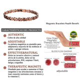 Women Copper Magnetic Bracelet For Arthritis And Carpal Tunnel CB007