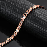 Women Copper Magnetic Bracelet For Arthritis And Carpal Tunnel CB007