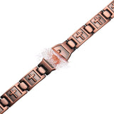 MagEnergy Copper Bracelet for Men for Joint Pain 99.9% Pure Copper Magnetic Bracelet Adjustable Jewelry Gifts with Sizing Tool