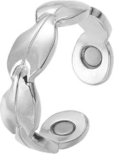 MagEnergy Copper Rings for Women for Arthritis 99.9% Pure Copper Lymph Detox Magnetic Therapy Rings for Finger Joint Pain Jewelry Gift(4pcs)