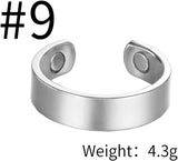 MagEnergy Copper Rings for Women for Arthritis 99.9% Pure Copper Lymph Detox Magnetic Therapy Rings for Finger Joint Pain Jewelry Gift(4pcs)