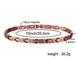 Copper Ankle Bracelet for Arthritis 8.5inches -10inches C006