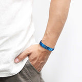 Titanium Magnetic Bracelets for Men Pure Titanium Bracelet 4 Elements 3500 Gauss Magnets Ultra Titanium Men's Adjustable Bracelets with Remove Tool & Jewellry Gift Box