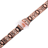 MagEnergy Copper Bracelet for Men for Joint Pain 99.9% Pure Copper Magnetic Bracelet Adjustable Jewelry Gifts with Sizing Tool