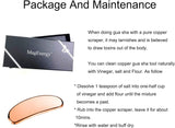 MagEnergy Gua Sha Tool Pure Copper Scraping Back Massager Guasha Board for Neck and Body Skin Care Tool Special Gifts for Grandparents Parents Friends (Copper 1)
