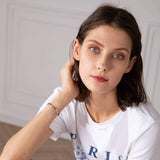 MagEnergy Pure Copper Magnetic Bracelet for Women Copper Wristband with 3500 Gauss Magnets Adjustable Jewelry Gifts (Copper Cross)