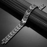 MagEnergy Copper Bracelet for Men 99.9% Pure Copper Magnetic Bracelet with 2 Row Magnets Adjustable Bracelet Length with Sizing Tool