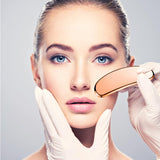 MagEnergy Gua Sha Tool Pure Copper Scraping Back Massager Guasha Board for Neck and Body Skin Care Tool Special Gifts for Grandparents Parents Friends (Copper 1)