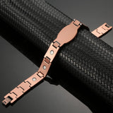 MagEnergy Copper Bracelet for Men for Joint Pain 99.9% Pure Copper Magnetic Bracelet Adjustable Jewelry Gifts with Sizing Tool