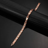MagEnergy Pure Copper Magnetic Bracelet for Women Copper Wristband with 3500 Gauss Magnets Adjustable Jewelry Gifts (Copper Cross)