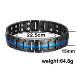 Stainless Steel Magnetic Bracelet For Men For Arthritis