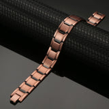 Mens Copper Bracelet For Arthritis with Double Magnets CB001M