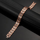 Copper Bracelet For Men Magnetic Bracelet Adjustable-CB057