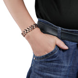 Magnetic Copper Bracelet For Arthritis For Men Double Magnets CB183