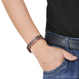 Cross Copper Bracelet For Men  Christian Bracelet CB593
