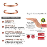2-Pack Copper Bracelet For MOM- BEST MOM EVER/ I Love MOM