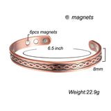 Woven Copper Bracelet Women For Arthritis-CBG174