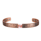 Copper Bracelet For Women Flower Design CBG224