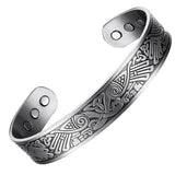 Magnetic Copper Bracelet for Men Arthritis Carpal Tunnel Viking Bracelet 7.5inch Adjustable
