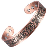 Viking Copper Bracelets For Men 7.5inches Adjustable Cuff Bracelet