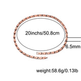 Copper Magnetic Necklaces for Women CN006