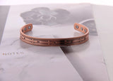Cross Copper Magnetic Bracelet for Arthritis Men and Women Style