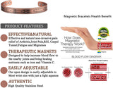 Cross Copper Magnetic Bracelet for Arthritis Men and Women Style