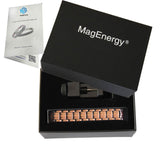 Men Copper Bracelet For Arthritis Double Raw Magnets-CB049