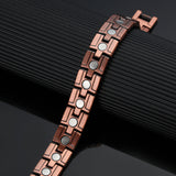 Mens Copper Bracelet For Arthritis With Magnetic Therapy CB002