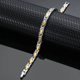 Women's Magnetic Energy Bracelet | Stylish, Smooth, Polished Design | 316L Stainless Steel Health Bracelet