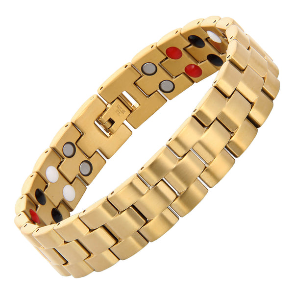 Luxury Stainless Steel Magnetic Bracelet for Men