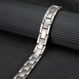 Luxury Stainless Steel Magnetic Bracelet for Men