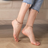 Arthritis Copper Ankle Bracelet 8.5inches -10inches Adjustable Anklet CB029
