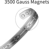 BioMag Magnetic Copper Bracelet for Women Magnetic Bracelet High Gauge 99.9% Solid Copper with Magnets Anti-Allergies Vintage Flower Copper Magnetic Bracelets for Christmas Gift