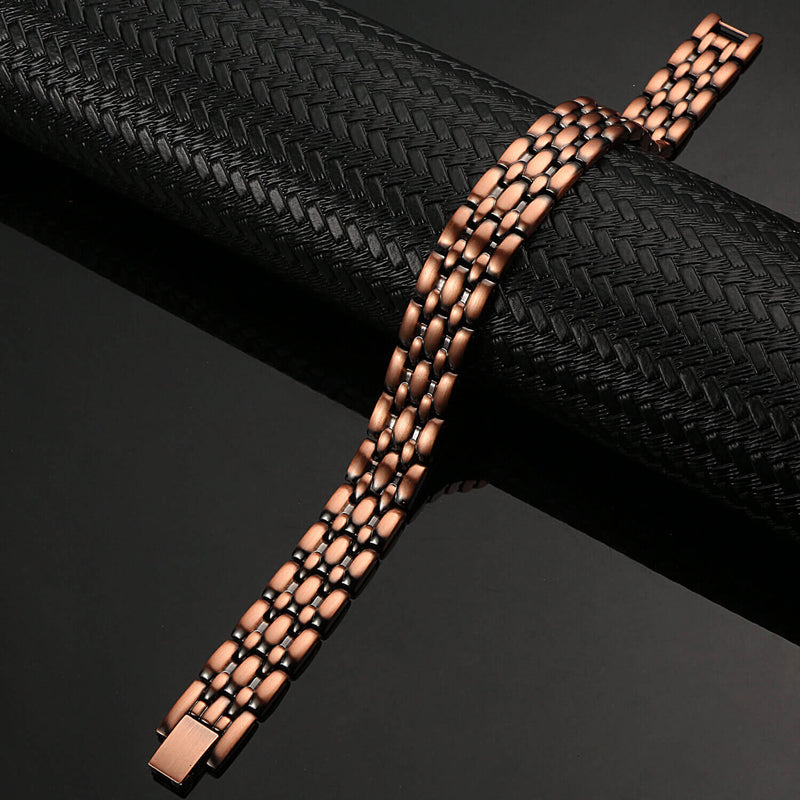 Copper Bracelet For Men Magnetic Bracelet Adjustable-CB057