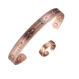 Cross Copper Magnetic Bracelet for Arthritis Men and Women Style