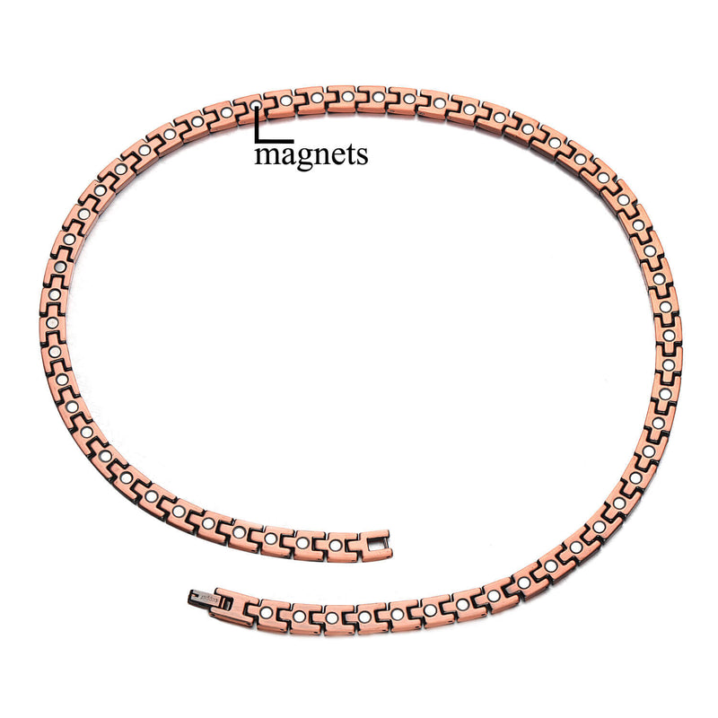 Copper Magnetic Necklaces for Women For Arthritis Relief CN029