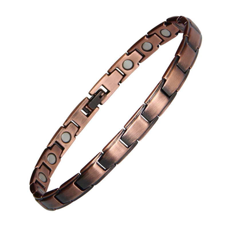 Women Copper Magnetic Bracelet For Arthritis Pain Relief-CB001W