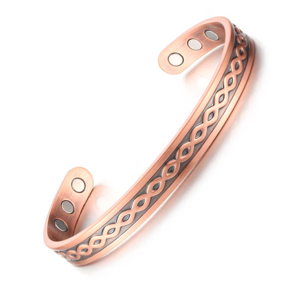 Woven Copper Bracelet Women For Arthritis-CBG174