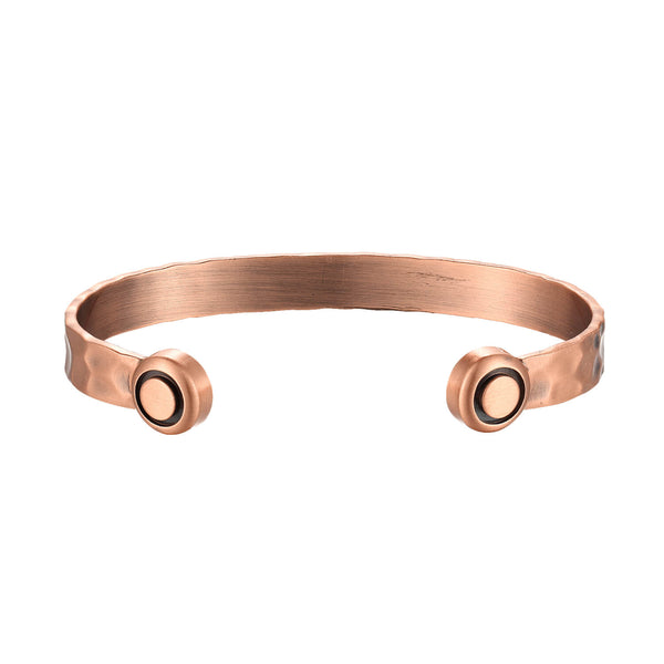 Hammered Copper Bracelet For Men and Women-CBG247