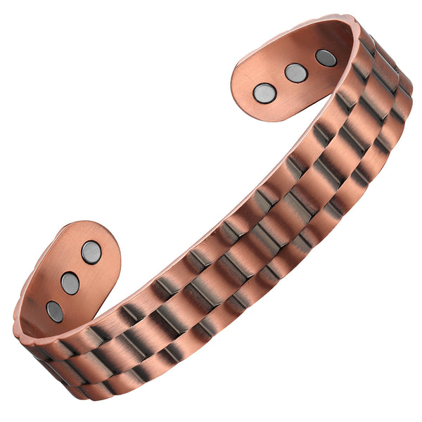 Copper Bracelet For Men Magnetic Therapy For Arthritis-CBG253