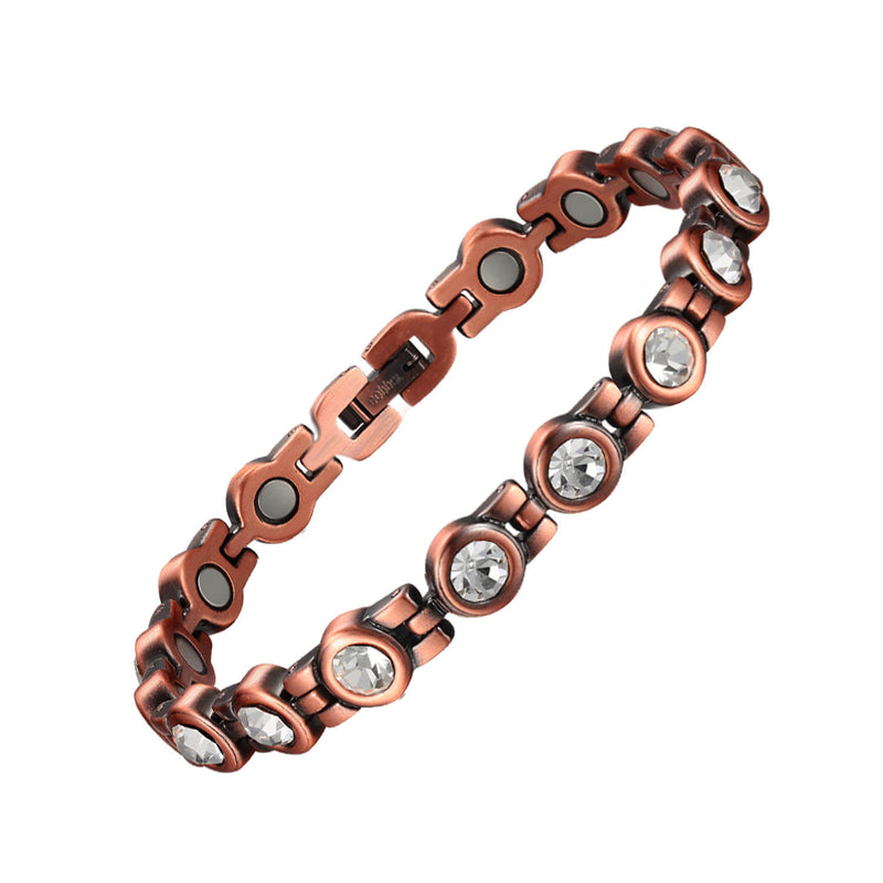 Copper Bracelet For Women For Arthritis Crystal Bracelet-CB015